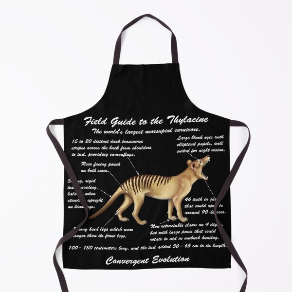 Artikelvorschau, A Field Guide to Thylacines - weiße Kursivschrift entworfen und verkauft von Kestrelle.