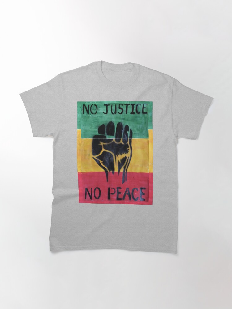 Alternate view of No Justice No Peace Classic T-Shirt