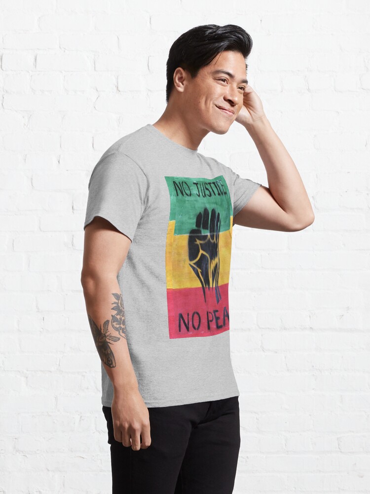 Alternate view of No Justice No Peace Classic T-Shirt