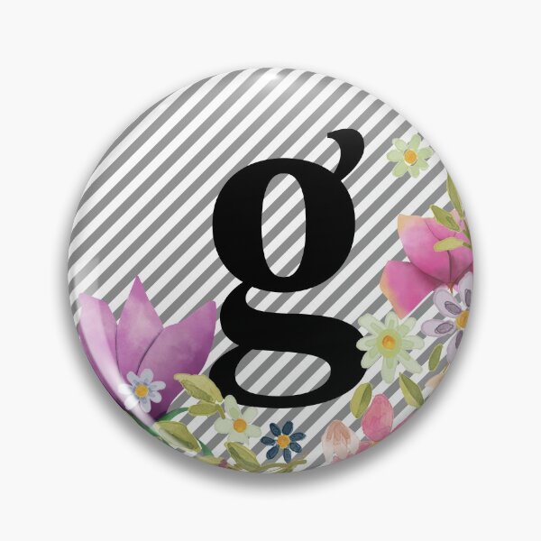 Item preview, Lowercase g letter Initials Personalized  designed and sold by IvoryNordic.