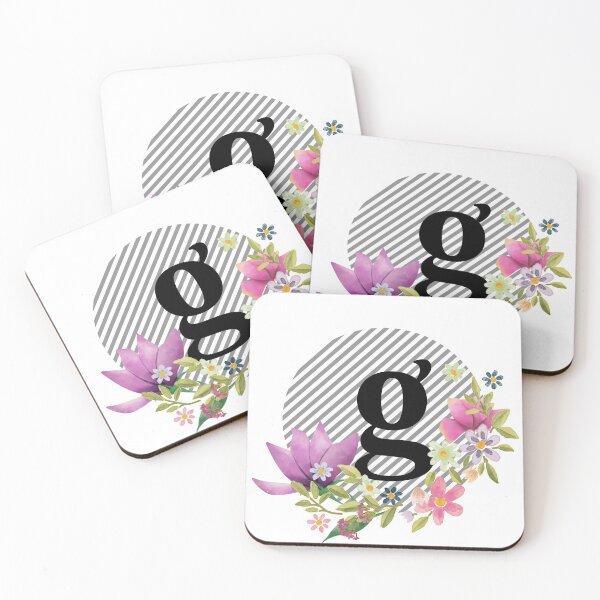 Item preview, Lowercase g letter Initials Personalized  designed and sold by IvoryNordic.