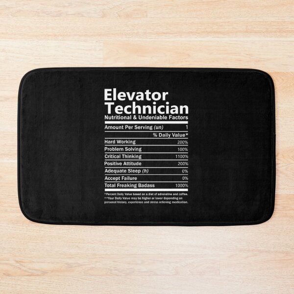 Item preview, Elevator Technician T Shirt - Nutritional And Undeniable Factors Gift Item Tee designed and sold by arlinasdua.