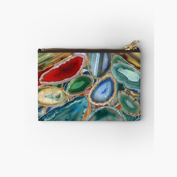 Item preview, Geodes crystal pattern - Multicolor  designed and sold by k9printart.