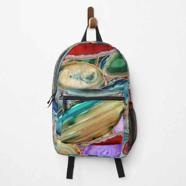 Item preview, Geodes crystal pattern - Multicolor  designed and sold by k9printart.