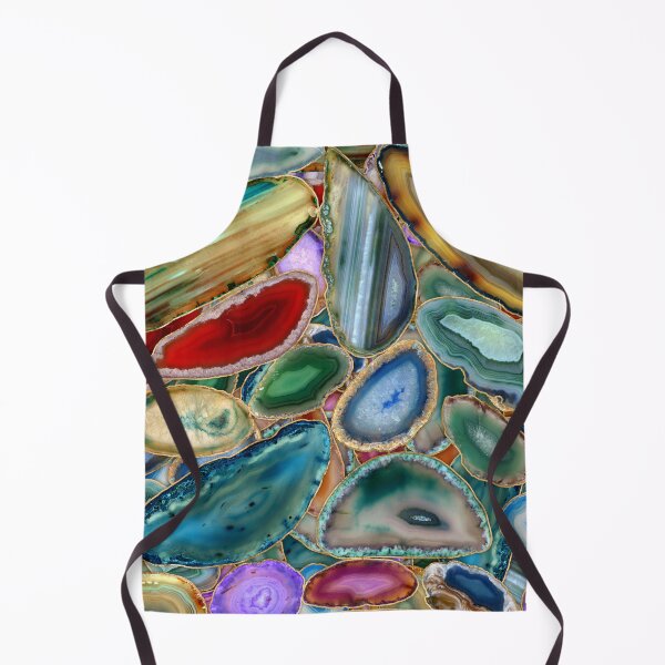 Item preview, Geodes crystal pattern - Multicolor  designed and sold by k9printart.