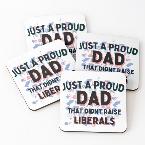 Item preview, Just A Proud Dad That Didnt Raise Liberals Shirt designed and sold by biwdrawing.