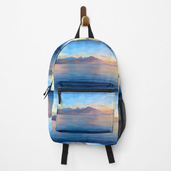 Item preview, Sunrise over Italian Lake designed and sold by QuirkyCraftz.