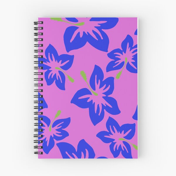 Item preview, Pink With Blue Hibiscus  designed and sold by FantasySkyArt.