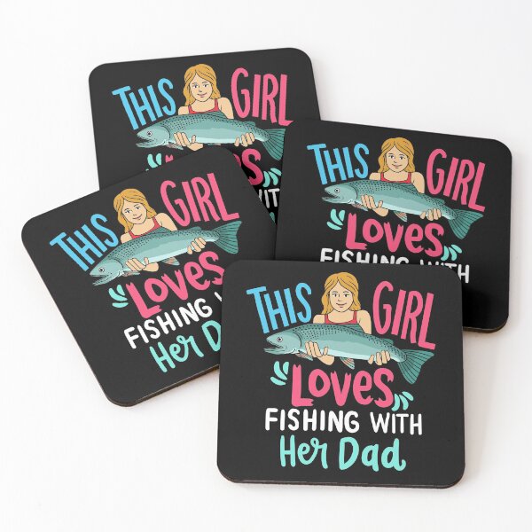 Item preview, Fishing Dad Daughter designed and sold by CreativeGiftShp.