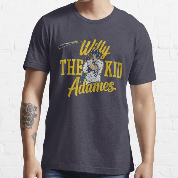 Willy Adames Shirt, Milwaukee Baseball Men's Cotton T-Shirt