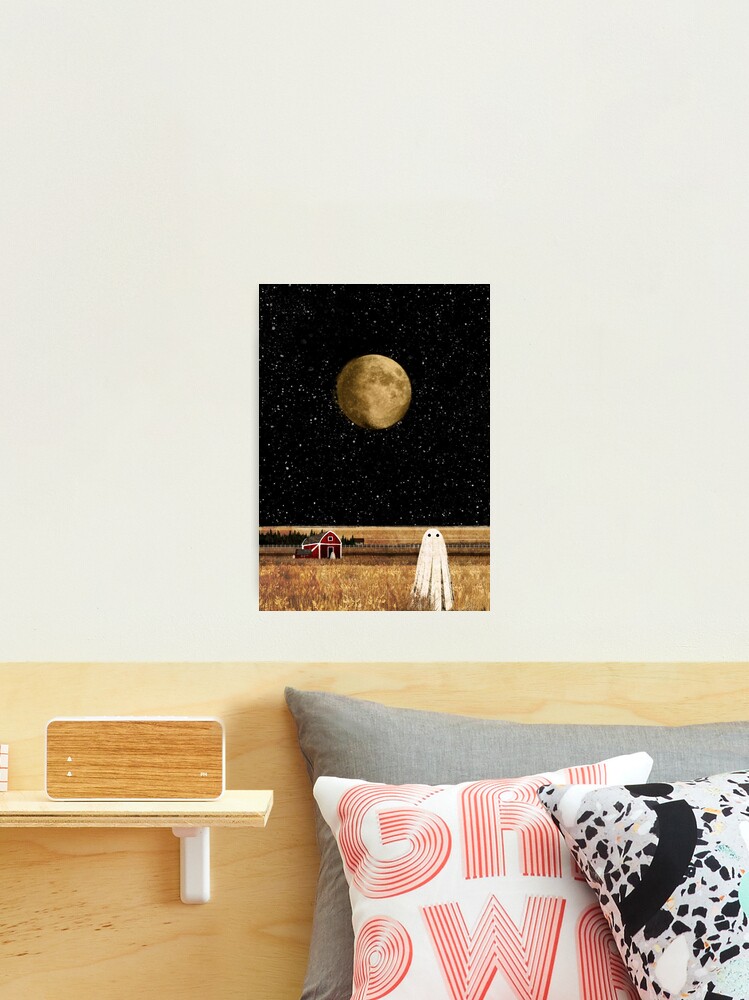 Thumbnail 2 of 3, Photographic Print, Harvest Moon designed and sold by katherineblower.