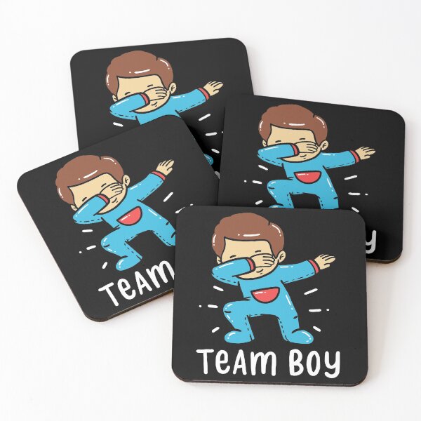 Artikelvorschau, Team Boy Gender Reveal Party Dabbing entworfen und verkauft von CreativeGiftShp.