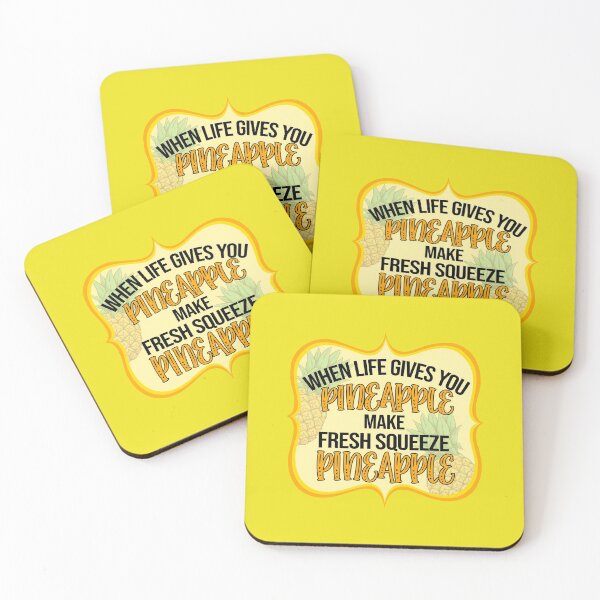 Item preview, When Life gives you Pineapple make Fresh Squeeze Pineapple designed and sold by WaveOcean123.
