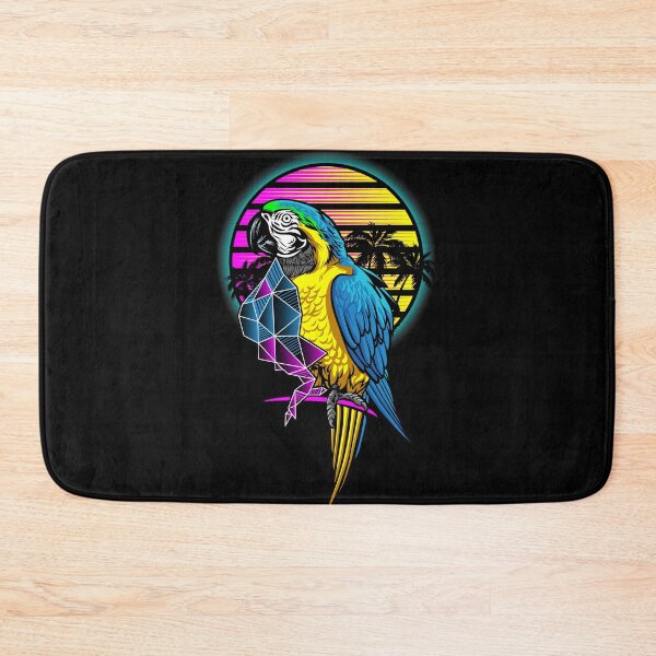 Item preview, 80's 90's Aesthetic Retro Parrot  designed and sold by SunnyAlloy.