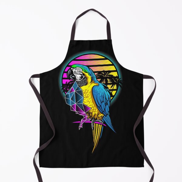 Item preview, 80's 90's Aesthetic Retro Parrot designed and sold by SunnyAlloy.