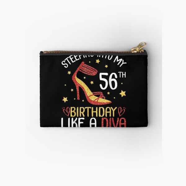 Item preview, Stepping Into My 56th Birthday Like A Diva Happy To Me Mom  designed and sold by maizreo.