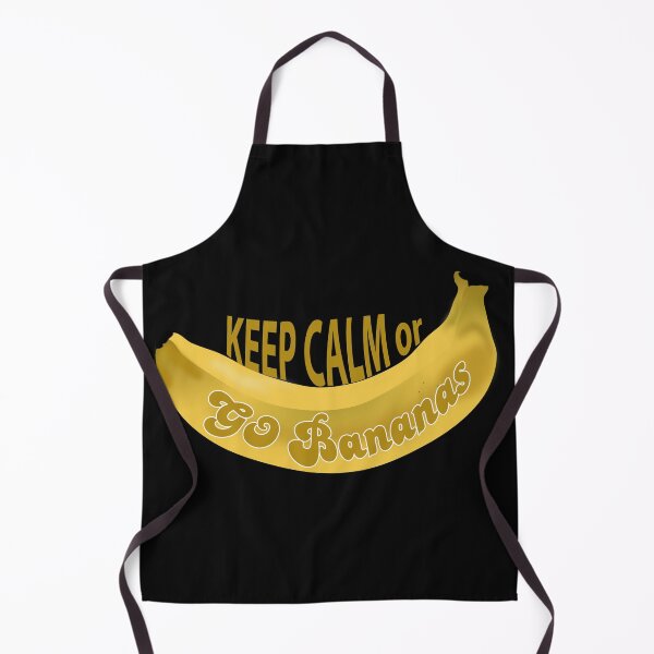 Item preview, Keep Calm or Go Banana Funny Saying designed and sold by HasCreations.