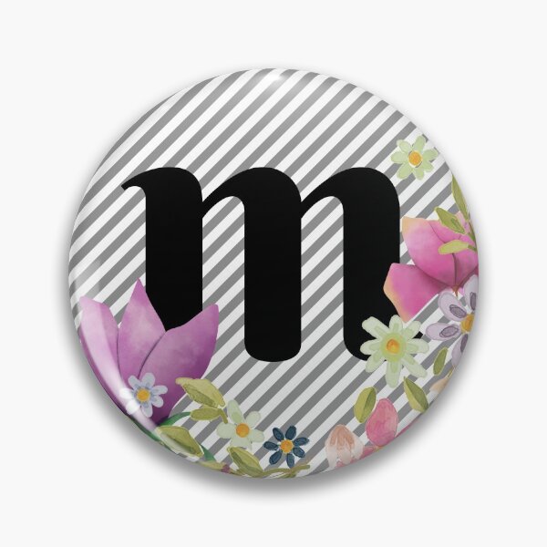 Item preview, Lowercase m letter Initials Personalized  designed and sold by IvoryNordic.