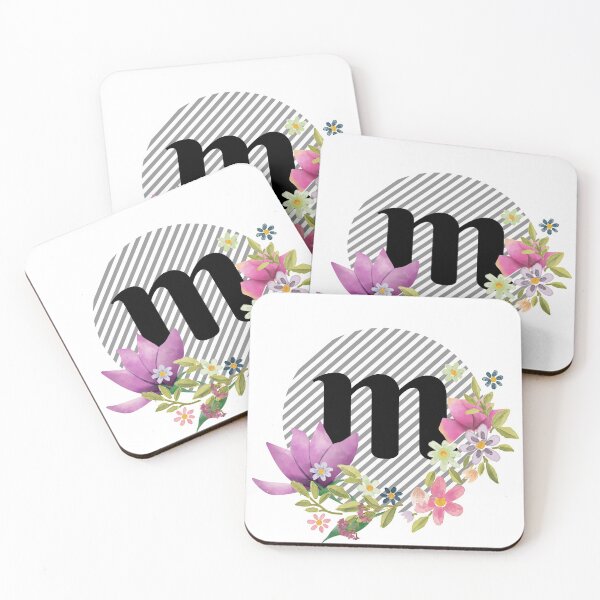 Item preview, Lowercase m letter Initials Personalized  designed and sold by IvoryNordic.