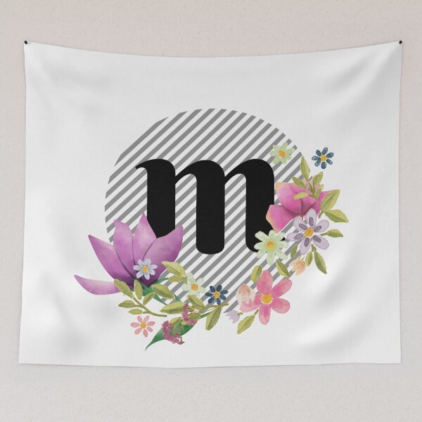 Item preview, Lowercase m letter Initials Personalized  designed and sold by IvoryNordic.