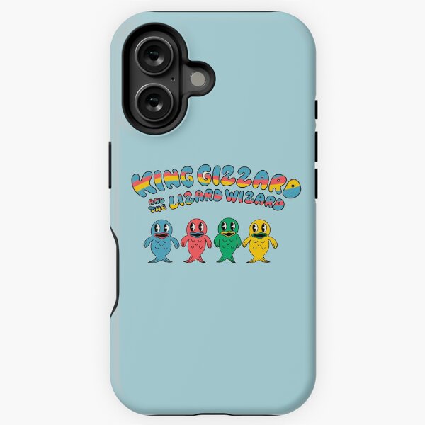Item preview, King Gizzard And The Wizard Lizard fishies designed and sold by oscarlobban.