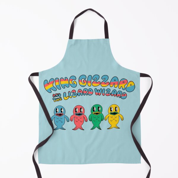 Item preview, King Gizzard And The Wizard Lizard fishies designed and sold by oscarlobban.