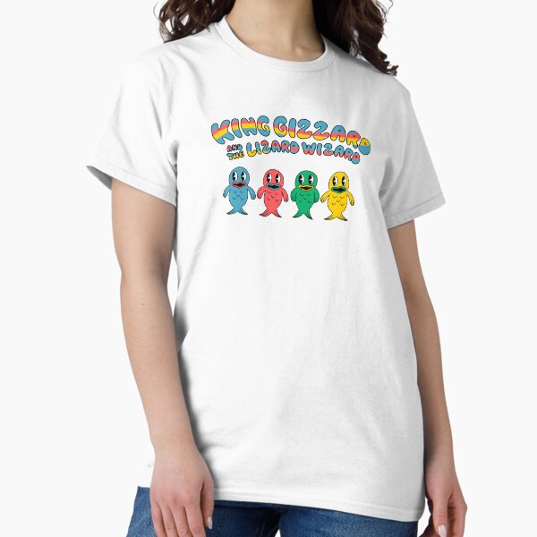 Item preview, King Gizzard And The Wizard Lizard fishies designed and sold by oscarlobban.