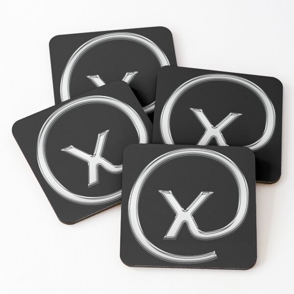 Item preview, x in an @ sign designed and sold by Logo-stick.