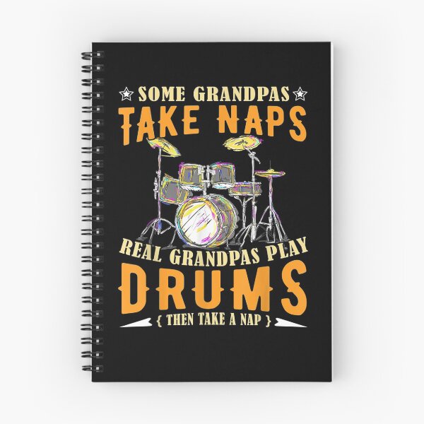 Item preview, Some Grandpas Take Naps Real Grandpas Play Drums Drummer  designed and sold by anniet33.