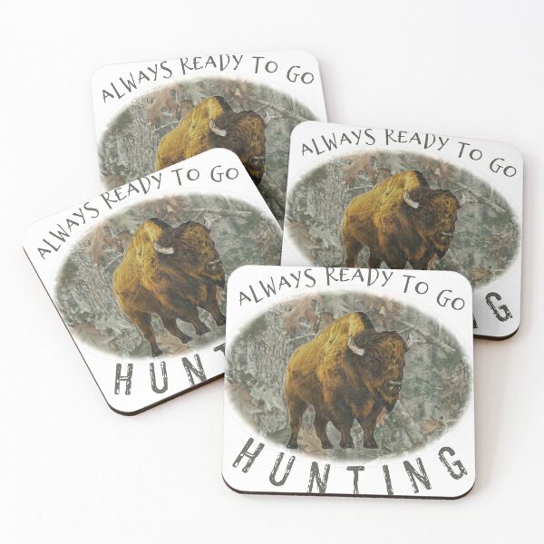 Item preview, Ready to go hunting bison  designed and sold by mclaurin612.