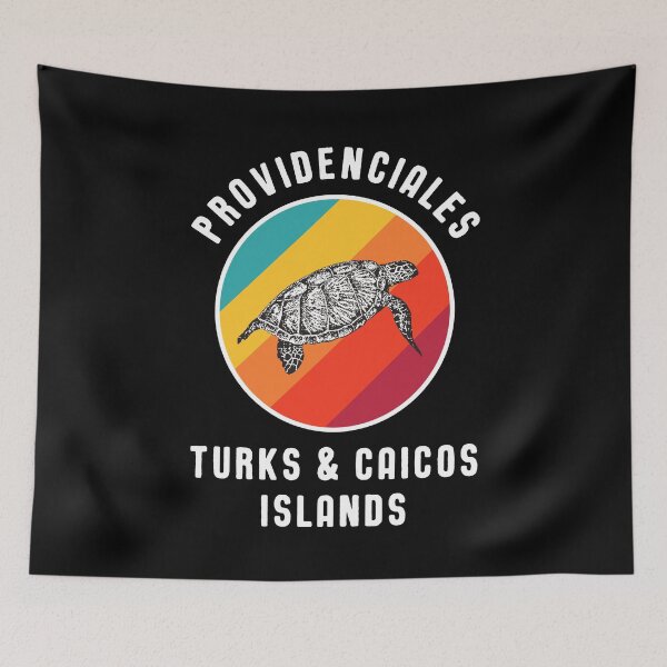 Item preview, Retro Providenciales Turks And Caicos Islands Vacation Souvenir designed and sold by Delightfully Cynical.