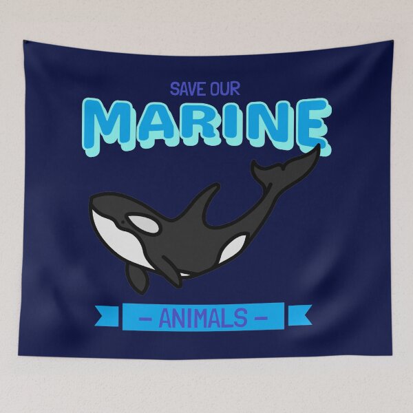 Item preview, Save our Marine Animals #7 Killer Whale designed and sold by Hypnotees.