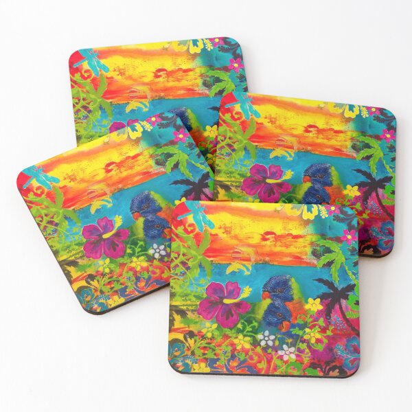 Item preview, Rainbow Lorikeets Pair designed and sold by Tracey  Bartlett.