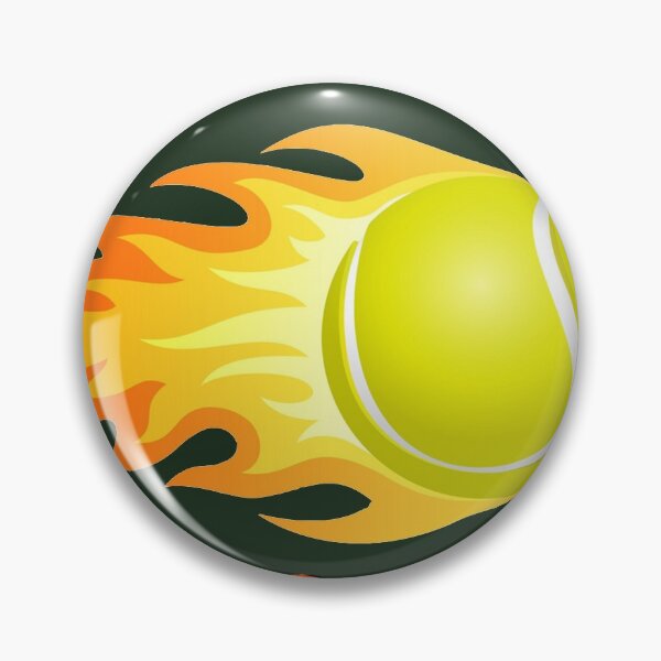 Item preview, Flame on! Tennis ball! designed and sold by NexusArts.