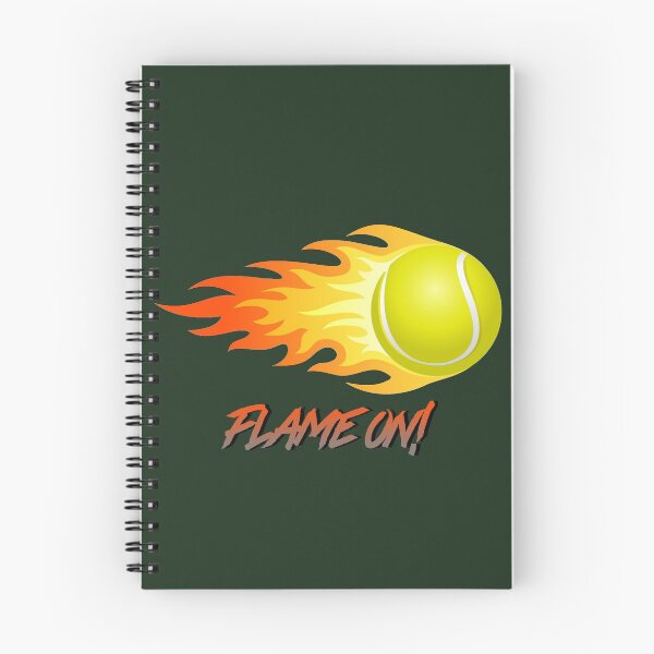 Item preview, Flame on! Tennis ball! designed and sold by NexusArts.