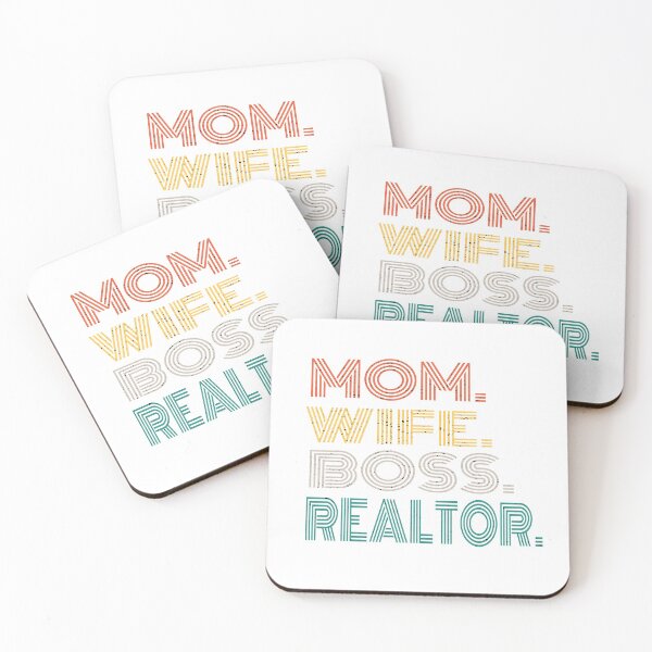 Item preview, Mom Wife Boss Realtor designed and sold by loveoceanair.