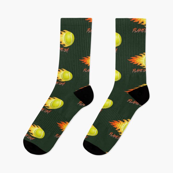 Item preview, Flame on! Tennis ball! designed and sold by NexusArts.