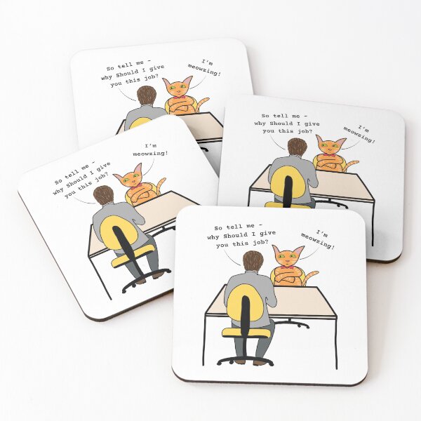Item preview, Congratulations new job, new role, job interview, funny cat, hilarious designed and sold by suzcreate.