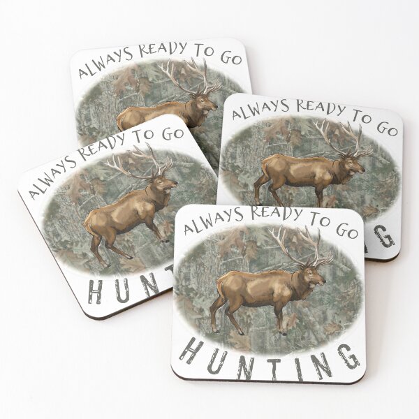 Item preview, Ready to go hunting elk designed and sold by mclaurin612.