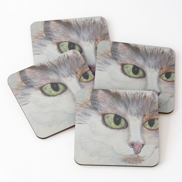 Item preview, Cat face 8 designed and sold by AneziaArt.