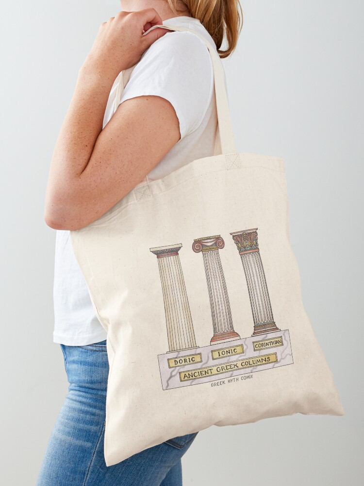 Polychrome Ancient Greek Column orders | Tote Bag