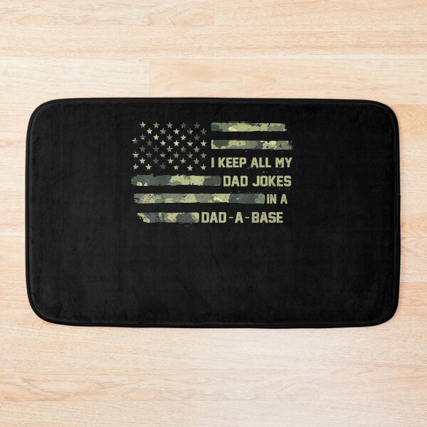 Item preview, I Keep All My Dad Jokes In A Dad A Base Fathers Day Flag  designed and sold by anniet33.