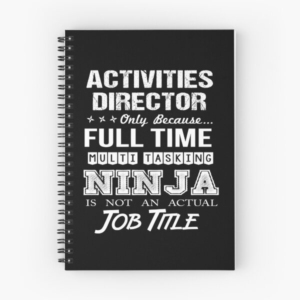 Item preview, Activities Director T Shirt - Multitasking Ninja Job Gift Item Tee designed and sold by zerniakcor.