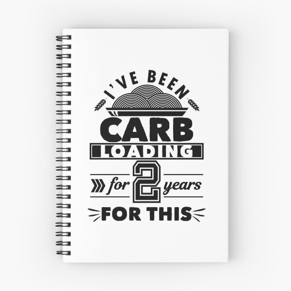 Item preview, I've Been Carb Loading for 2 Years #1 designed and sold by iheartsport.