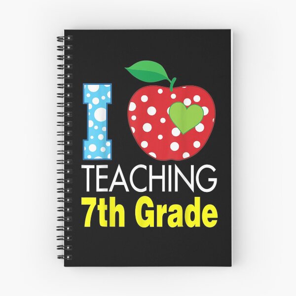 Item preview, I Love Teaching Seventh Grade 7th Teacher Back To School  designed and sold by maizreo.