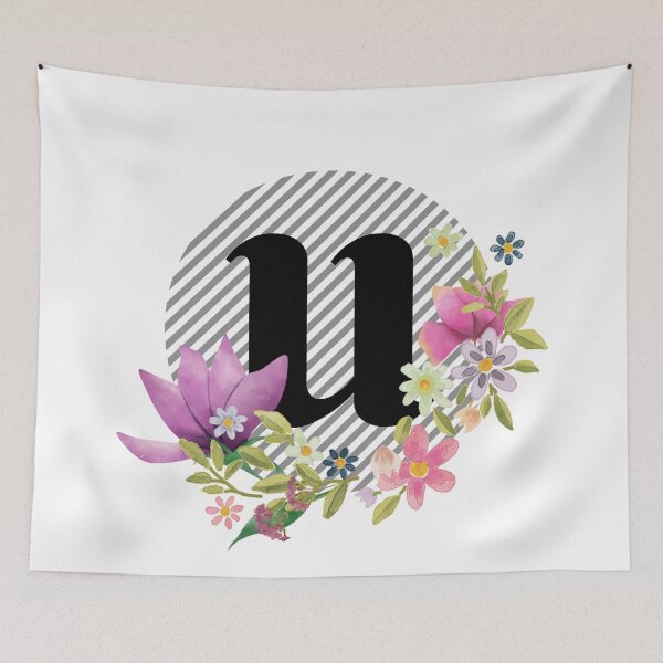 Item preview, Lowercase u letter Initials Personalized  designed and sold by IvoryNordic.