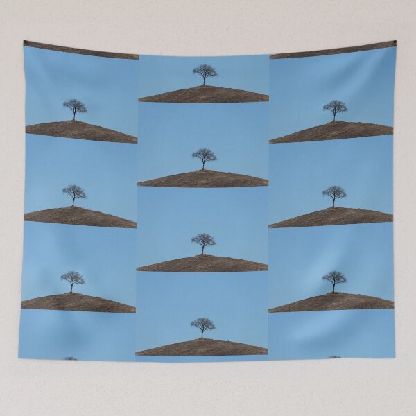 Item preview, A simple little hill-top tree, Val D'Orcia, Tuscany, Italy designed and sold by AndrewJonesFoto.