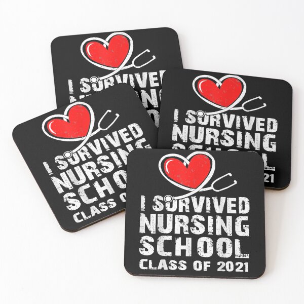 Item preview, I Survived Nursing School Bsn Class Of 2021 Nurse Graduation  designed and sold by anniet33.