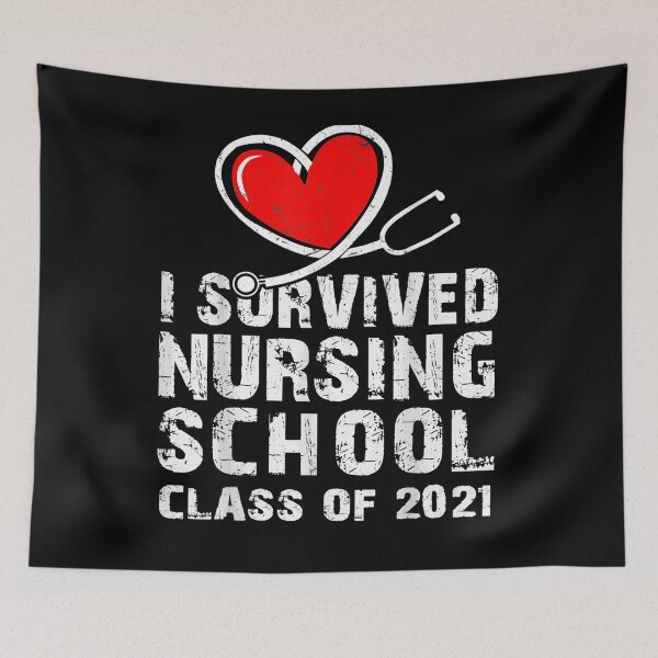Item preview, I Survived Nursing School Bsn Class Of 2021 Nurse Graduation  designed and sold by anniet33.