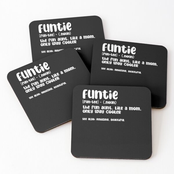 Item preview, Funtie The Fun Aunt Like A Mom Only Way Cooler Amazing designed and sold by Nessshirts.